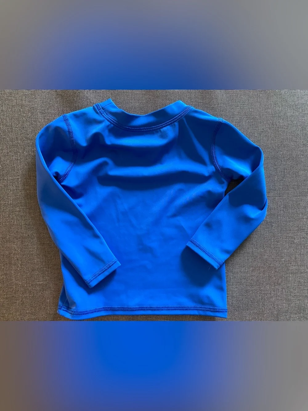 Quince Electric Blue Swim Rash Guard